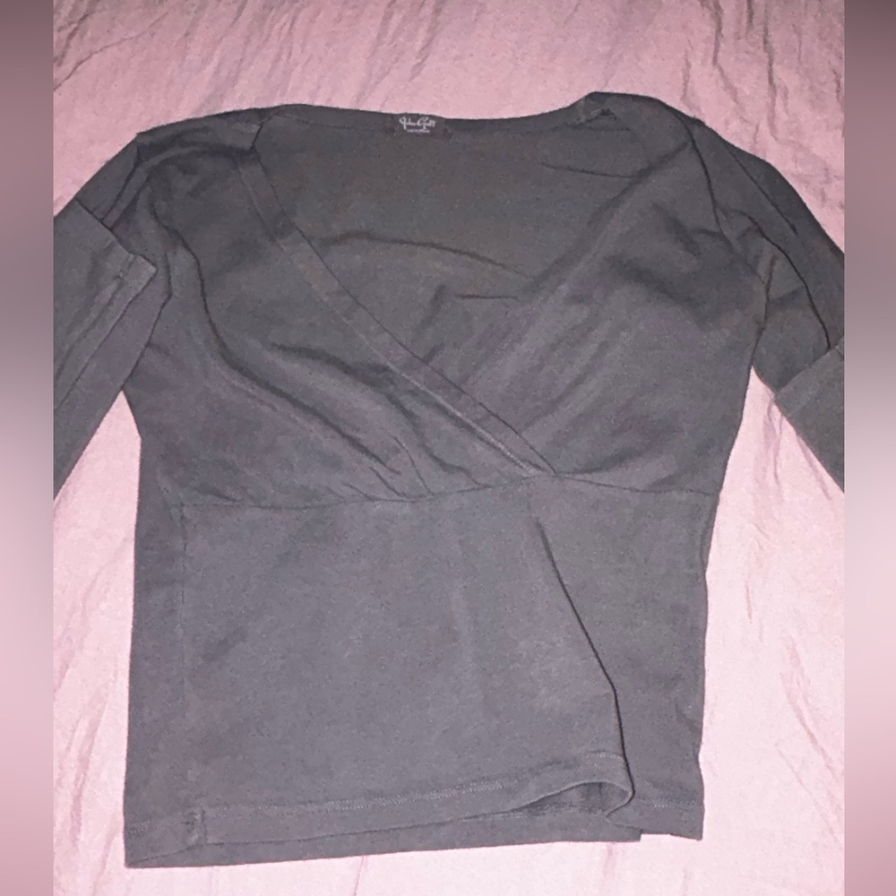 Gray brandy Melville long sleeve